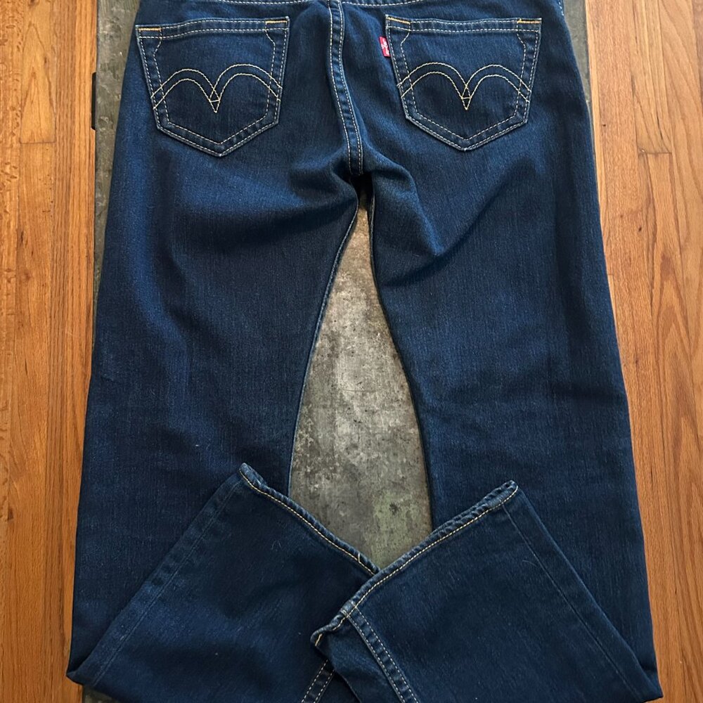 Rare Levi's Tough Boot Stretch Type 1 Denim Size 9M
